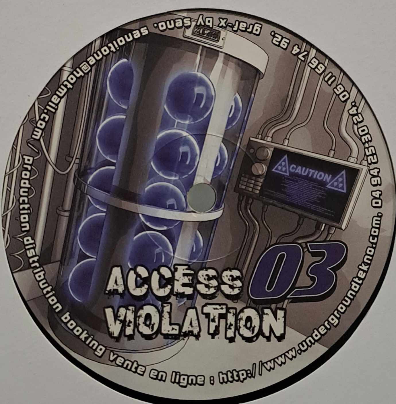 Access Violation 03 - vinyle freetekno